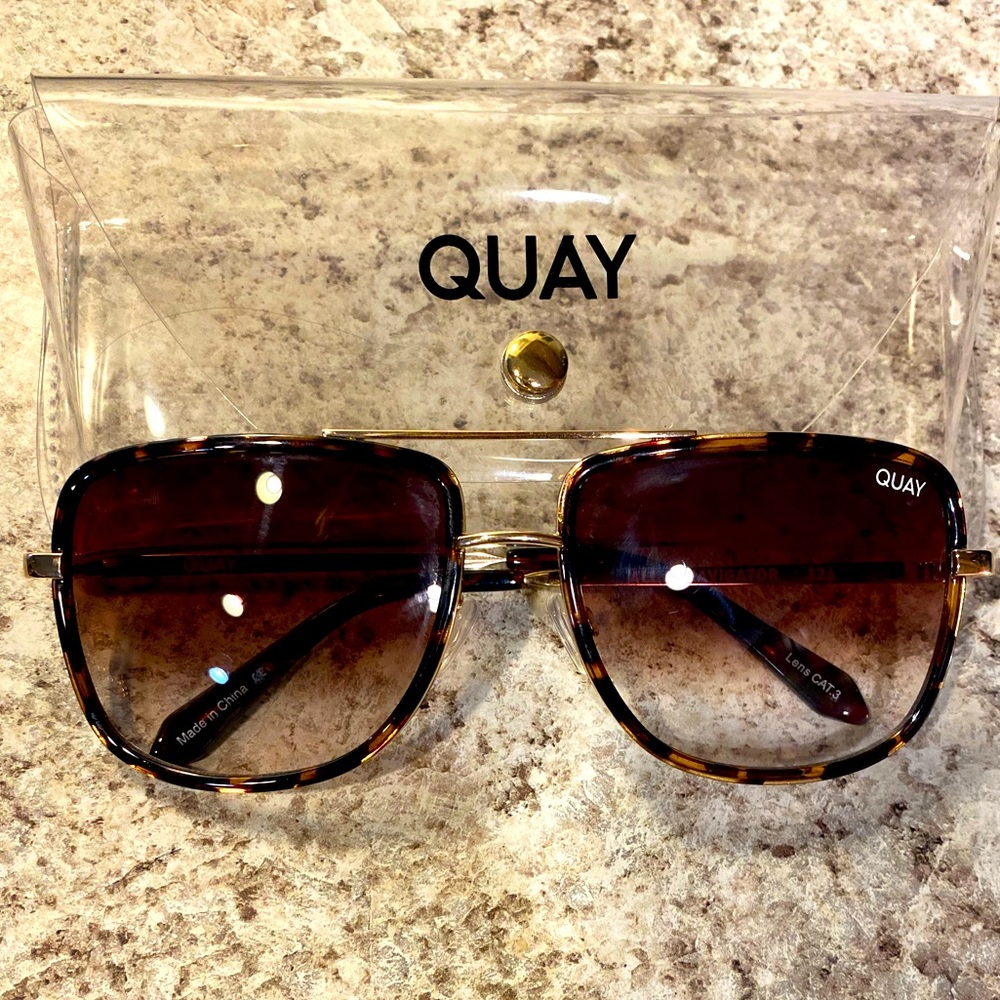 Quay Australia Aviator Sunglasses